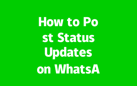 How to Post Status Updates on WhatsApp Web in 2025? 2 afe60ac9173d4164c8b03fc0eab3a9d8